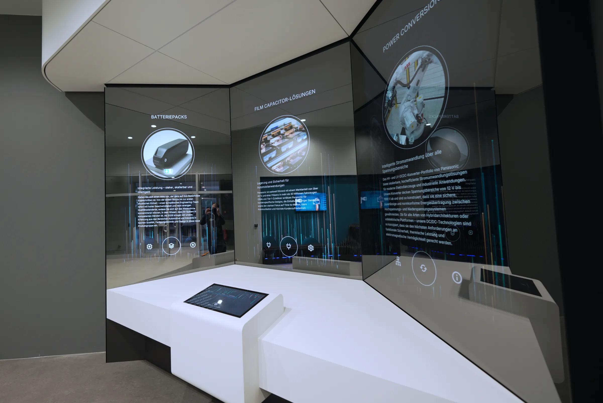 Showroom Gestaltung - Innenarchitektur und Möblierung